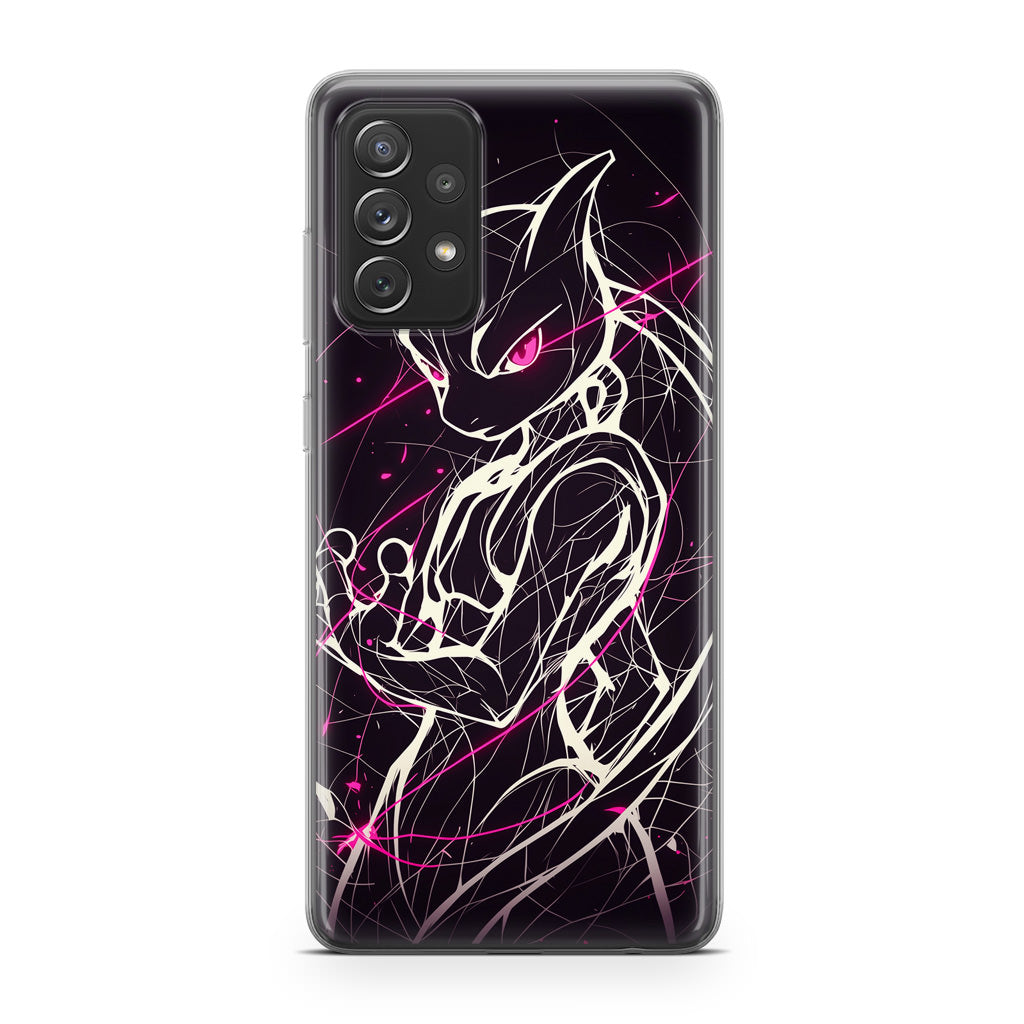Mewtwo Cosmic Energy Galaxy A23 5G Case
