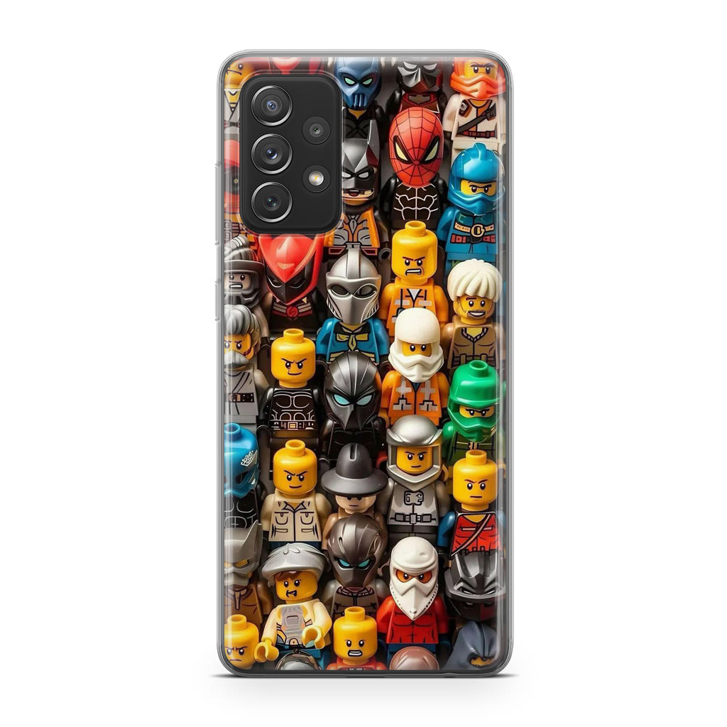 Mini Figures Heroes Assemble Samsung Galaxy A53 5G Case