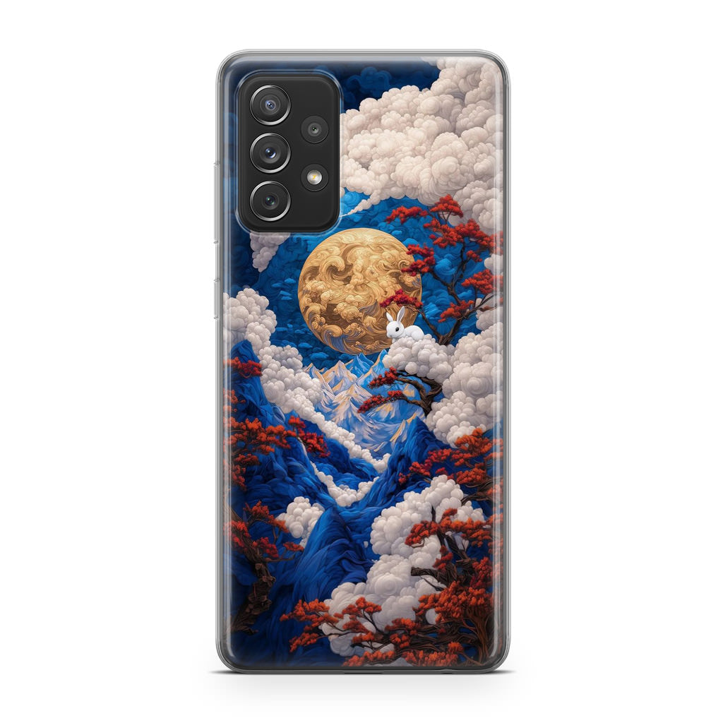 Moonlight Whispers Celestial Peaks Samsung Galaxy A53 5G Case