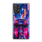Neon Midnight Drift Tokyo Rain Samsung Galaxy A53 5G Case
