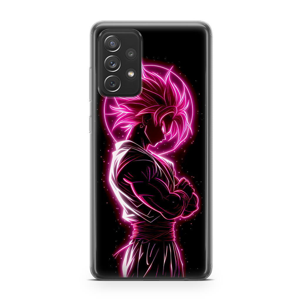 Pink Radiant Saiyan Galaxy A32 / A52 / A72 Case