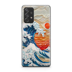 The Great Wave Off Paper Art Samsung Galaxy A53 5G Case