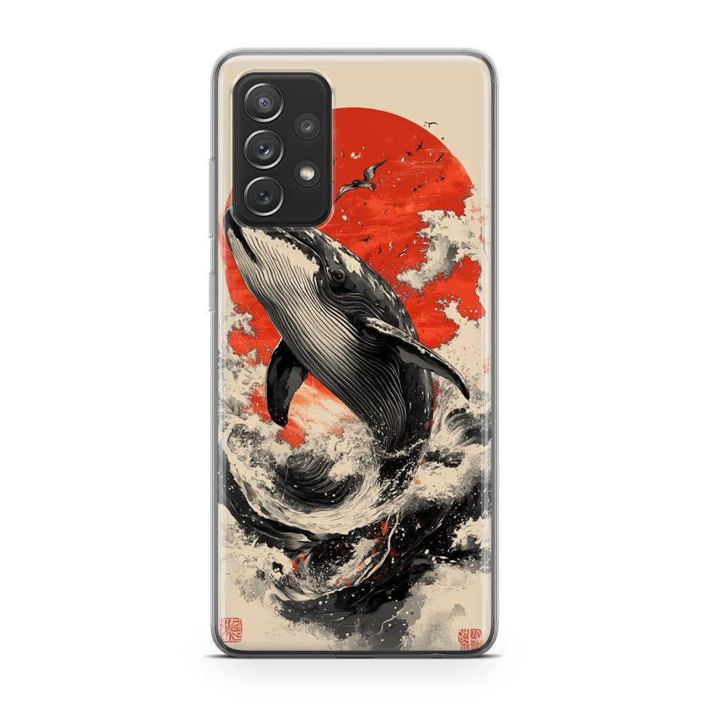 The Whale Rises Galaxy A32 / A52 / A72 Case