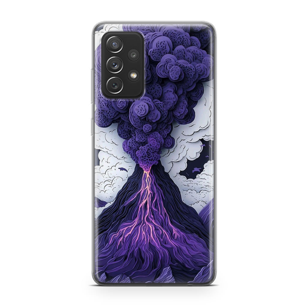 Violet Fury The Awakening Volcano Samsung Galaxy A53 5G Case