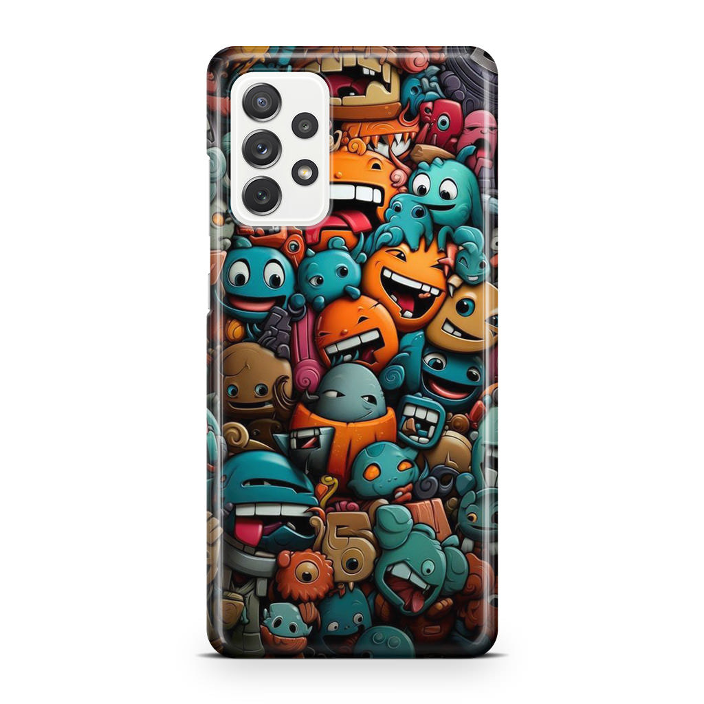 Chaos Chuckles Invasion Galaxy A32 / A52 / A72 Case