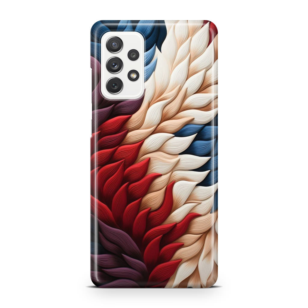 Colorful Feathers Art Galaxy A23 5G Case