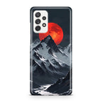 Crimson Eclipse The Mountain Galaxy A23 5G Case