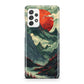 Crimson Moon Over Silent Peaks Galaxy A23 5G Case