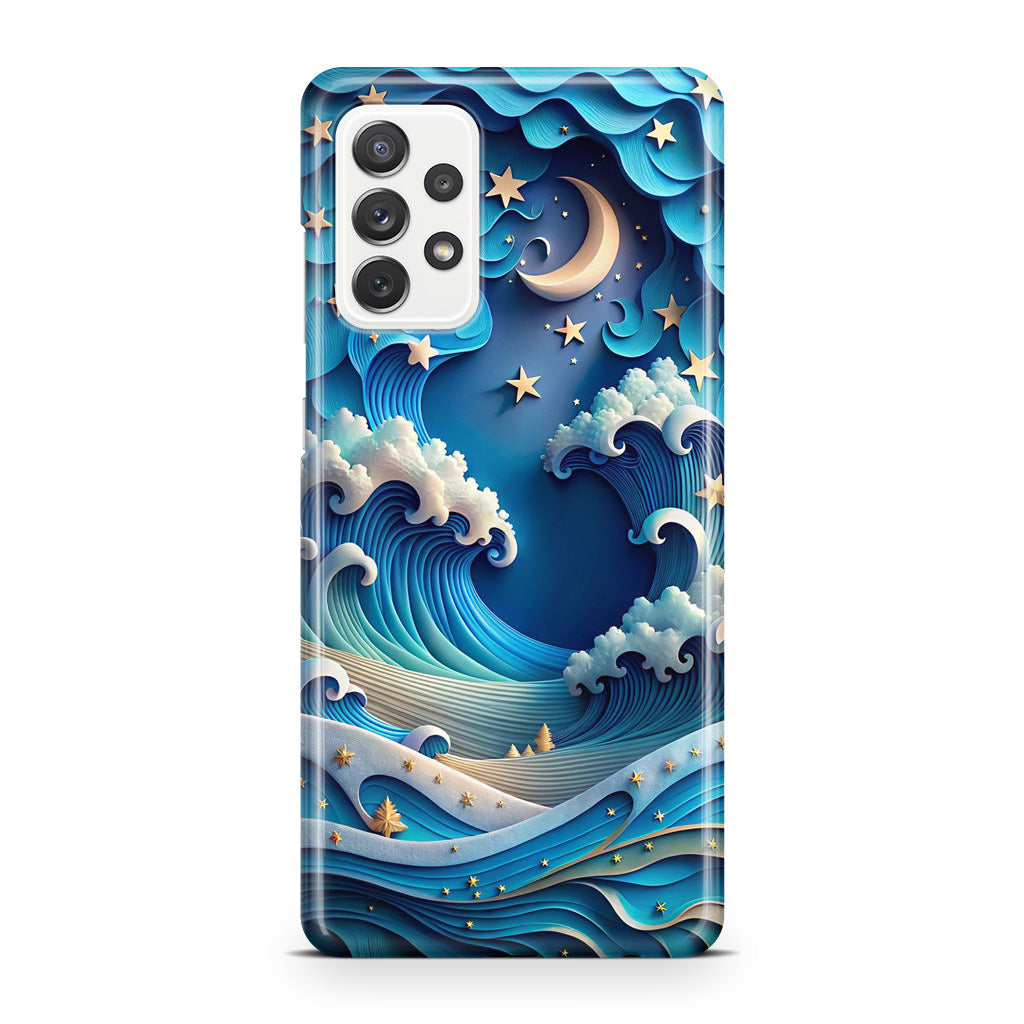 Dreamtide Where Stars Kiss the Sea Galaxy A23 5G Case