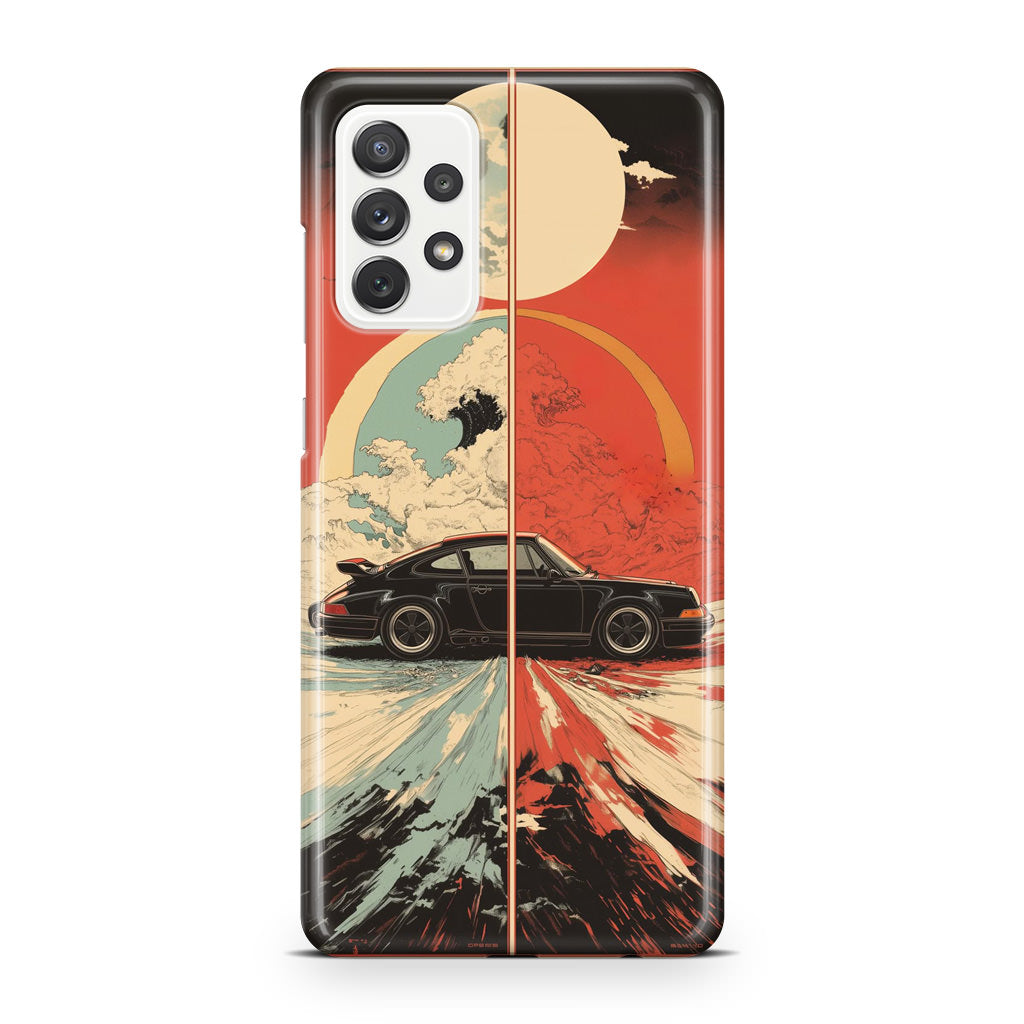 Duality Drive Moonlight and Magma Galaxy A23 5G Case