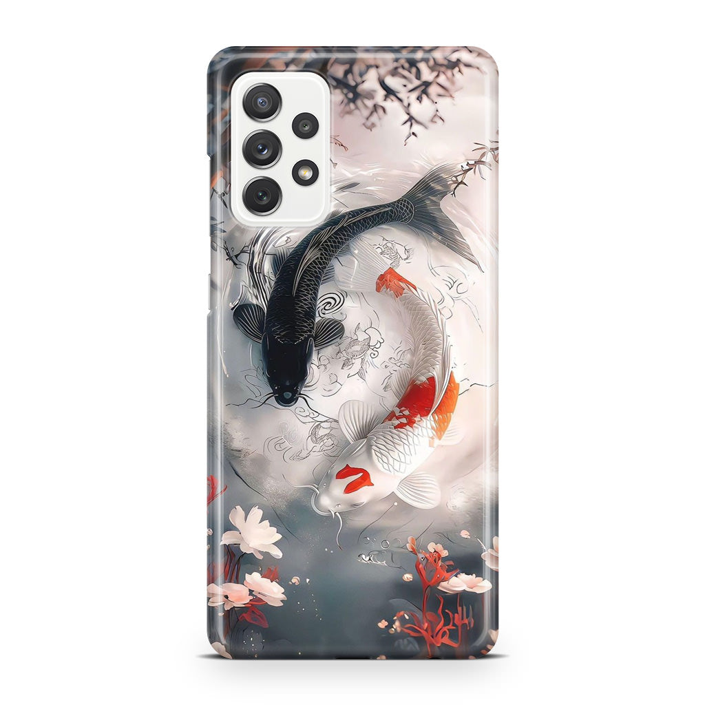 Eternal Balance of The Koi Spirits Galaxy A32 / A52 / A72 Case