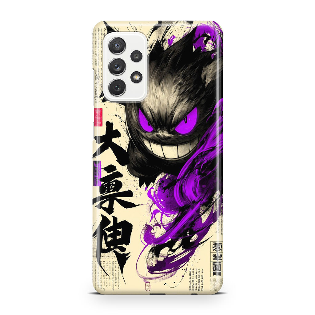 Gengar Shadow of the Oni Scroll Galaxy A23 5G Case