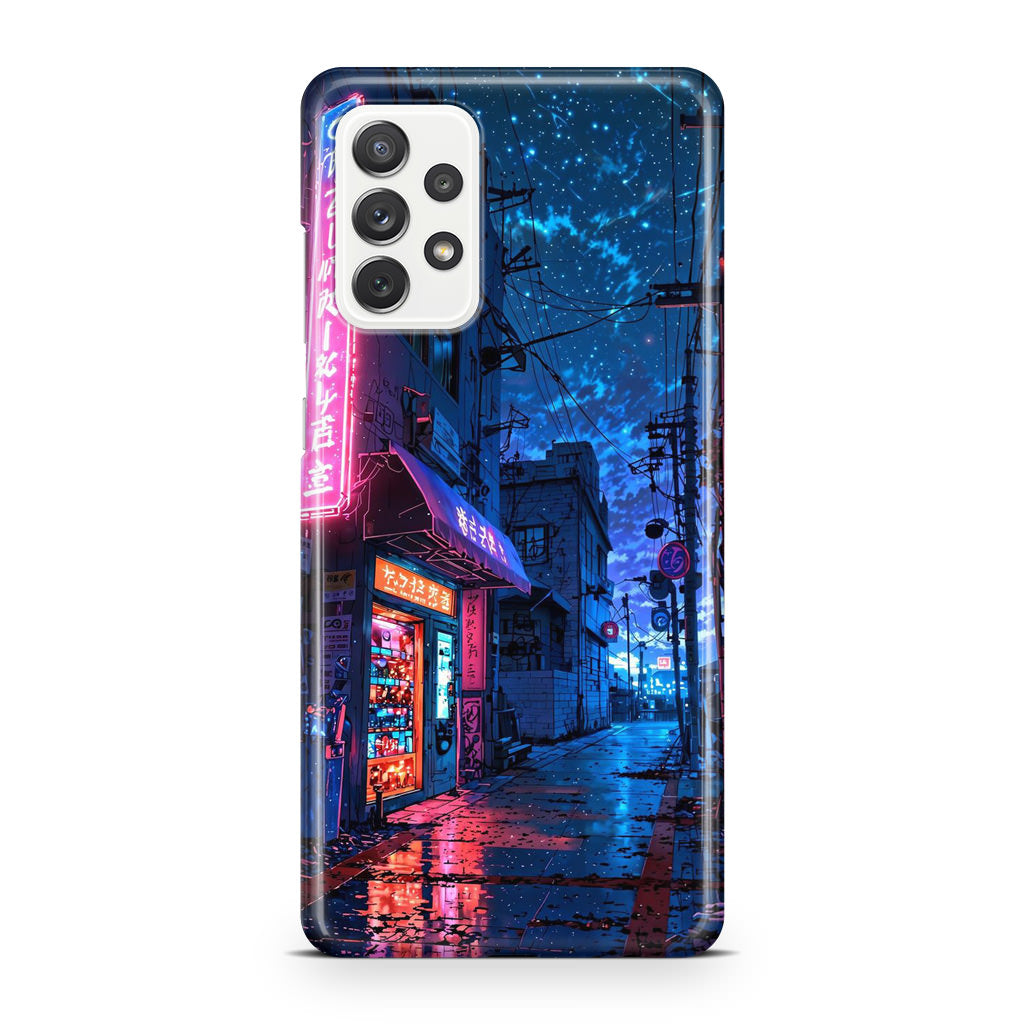 Japan Neon Reverie Galaxy A32 / A52 / A72 Case