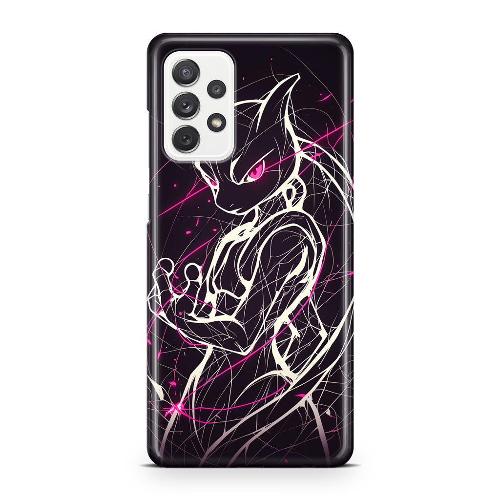 Mewtwo Cosmic Energy Galaxy A23 5G Case