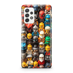 Mini Figures Heroes Assemble Galaxy A32 / A52 / A72 Case