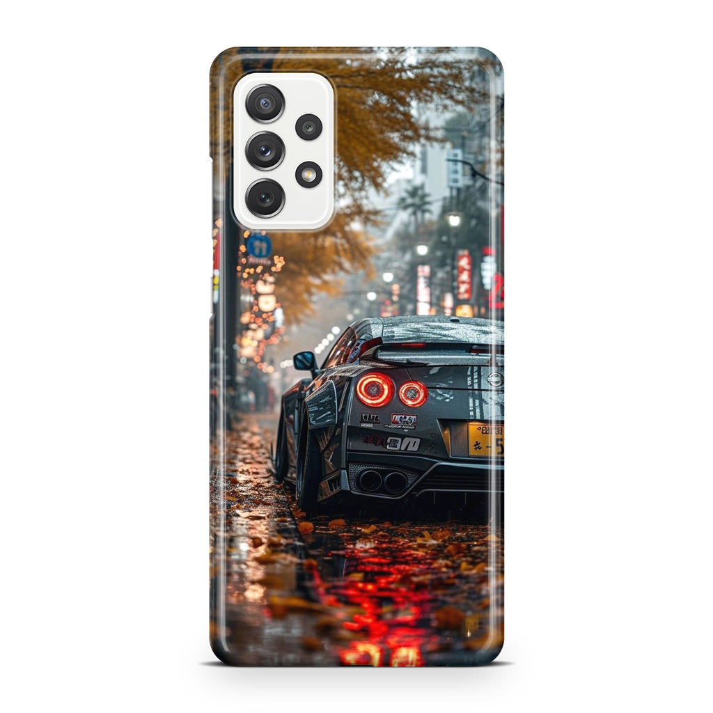 Neon Drift Autumn Streets Galaxy A32 / A52 / A72 Case