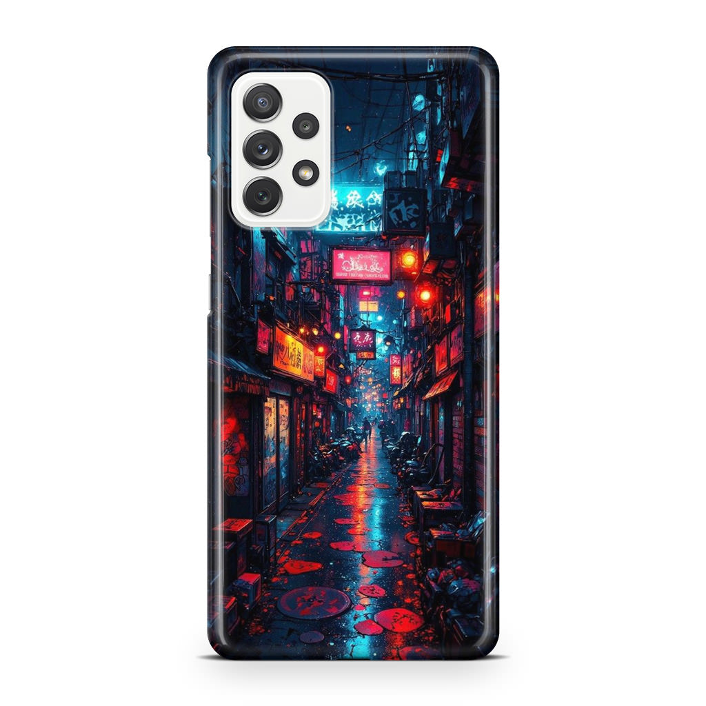 Neon Veins Of The Cyber City Galaxy A32 / A52 / A72 Case
