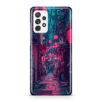Neon Veins of the Night Market Galaxy A32 / A52 / A72 Case