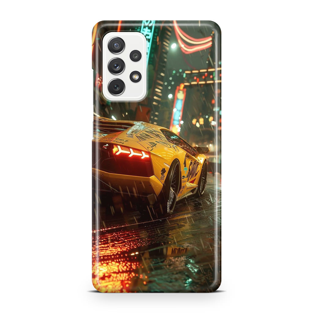 Night Drift Thunder Neon Streets Galaxy A23 5G Case