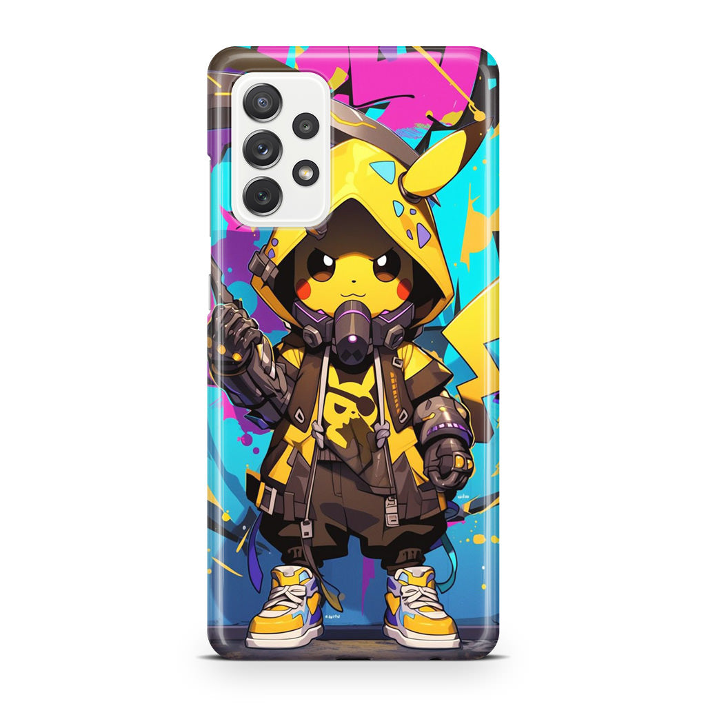 Pikachu Street Shock Assassin Galaxy A32 / A52 / A72 Case