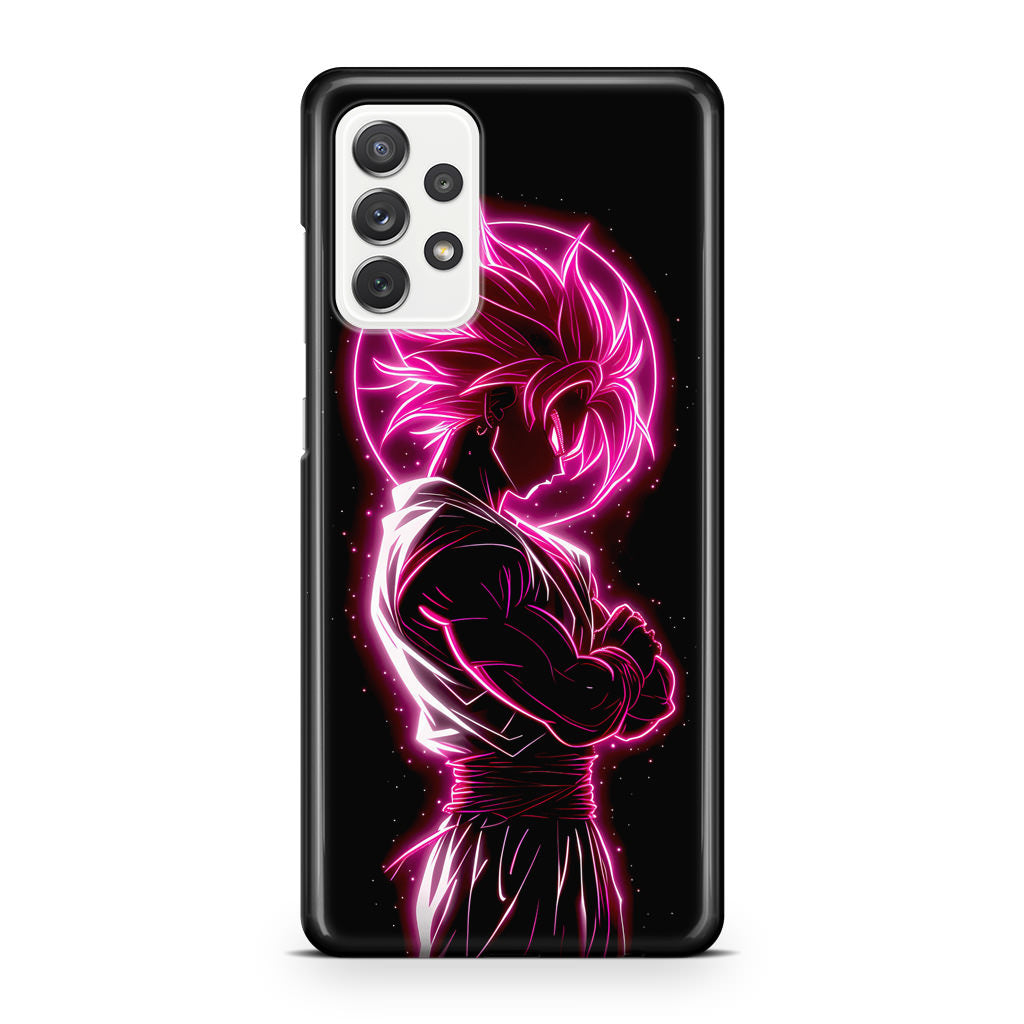 Pink Radiant Saiyan Galaxy A32 / A52 / A72 Case