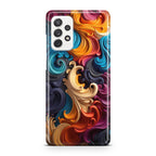 The Dance of Abstract Waves Galaxy A32 / A52 / A72 Case