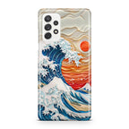 The Great Wave Off Paper Art Galaxy A32 / A52 / A72 Case