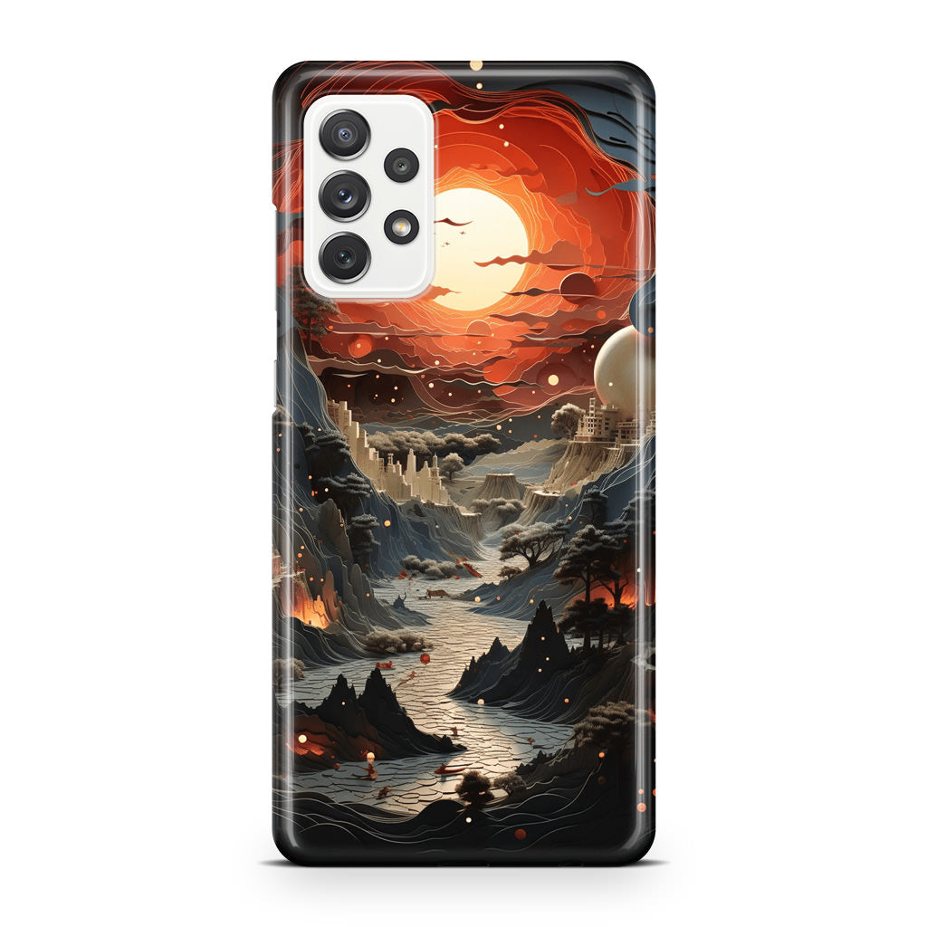 Valley of the Dying Sun Galaxy A32 / A52 / A72 Case