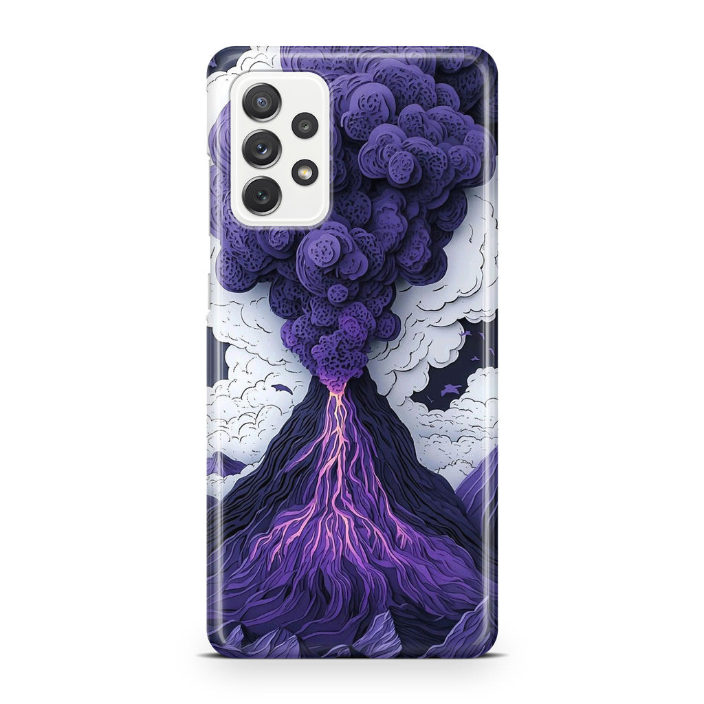 Violet Fury The Awakening Volcano Galaxy A32 / A52 / A72 Case