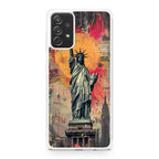 Canvas Art Statue of Liberty Galaxy A23 5G Case