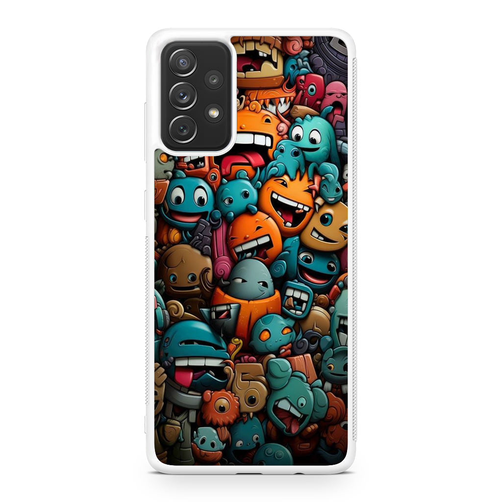 Chaos Chuckles Invasion Galaxy A32 / A52 / A72 Case