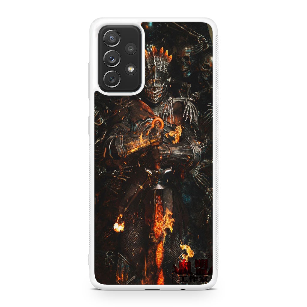 Ember King Warden Cursed Flame Galaxy A23 5G Case