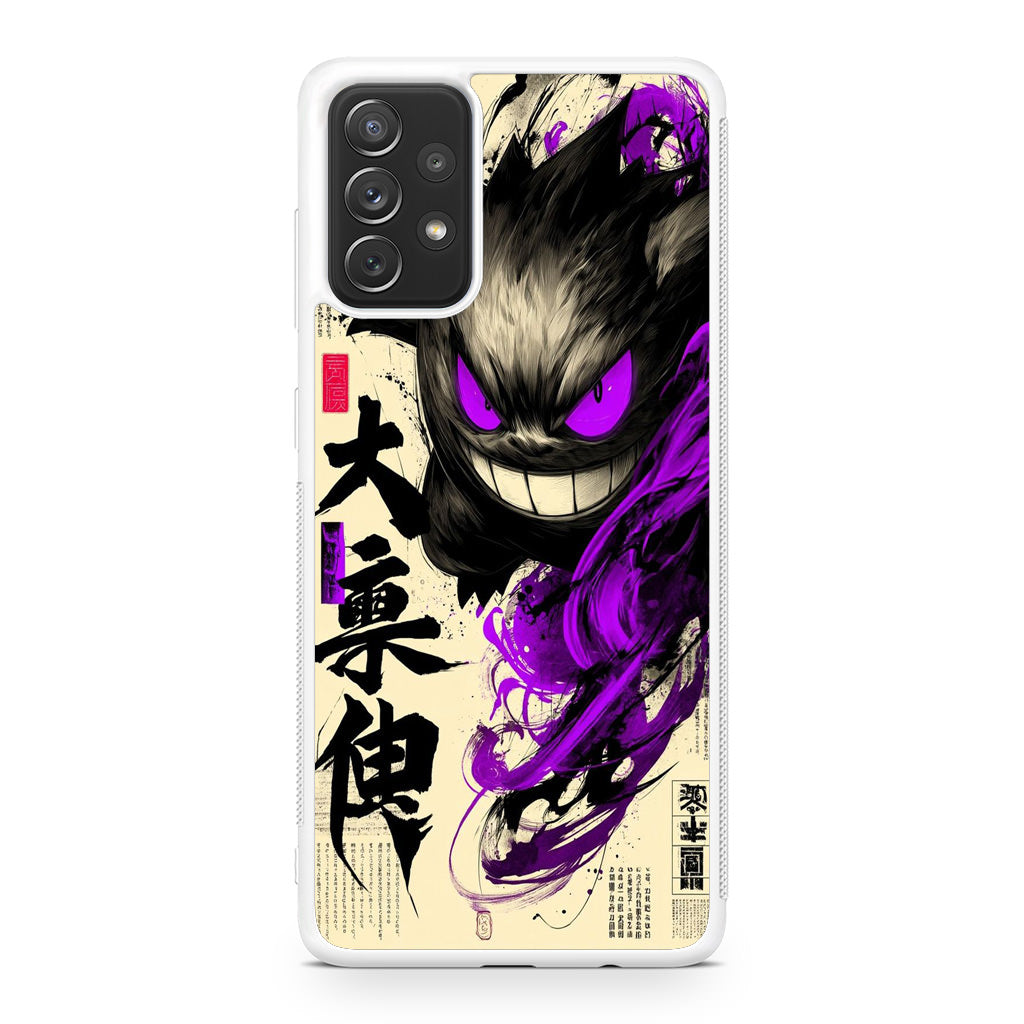 Gengar Shadow of the Oni Scroll Galaxy A23 5G Case