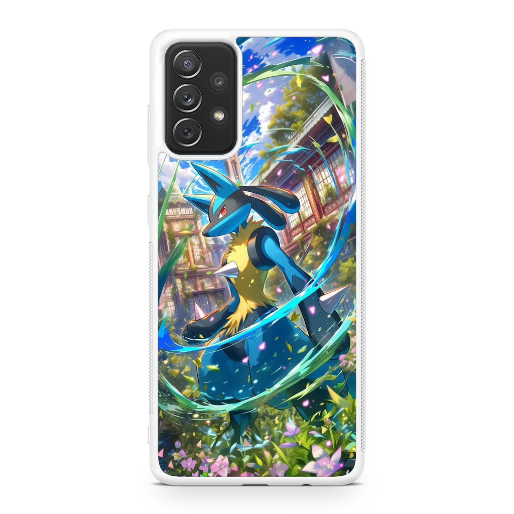 Lucario Precognitive Aura Galaxy A32 / A52 / A72 Case