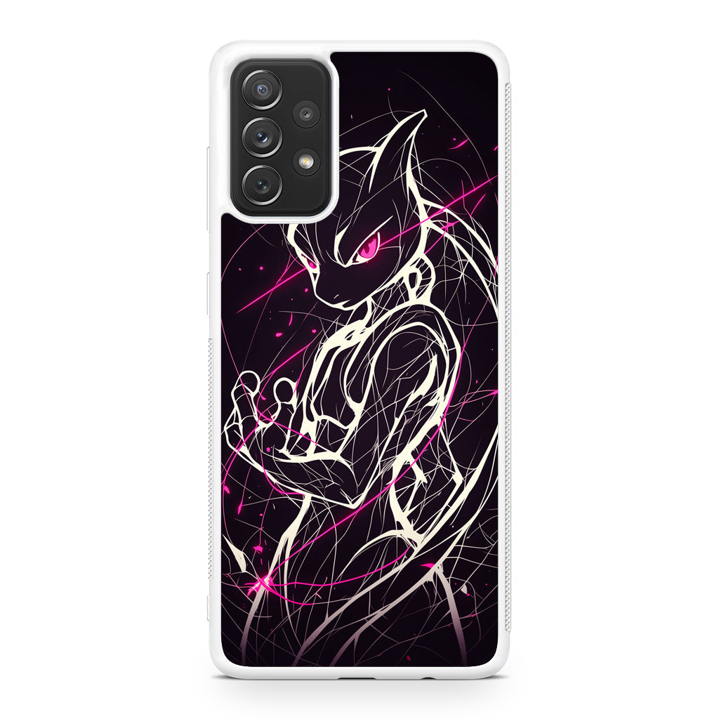 Mewtwo Cosmic Energy Galaxy A23 5G Case