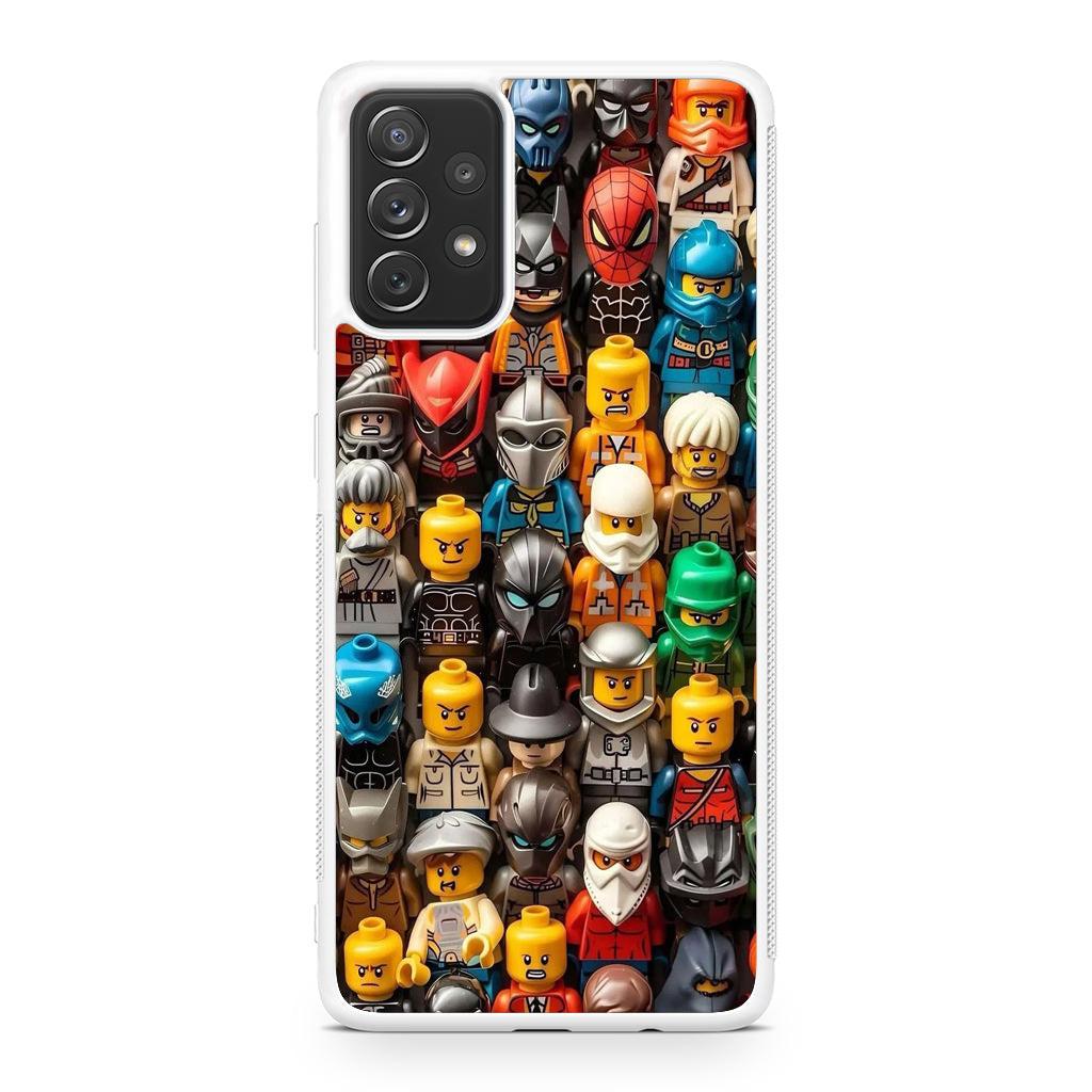 Mini Figures Heroes Assemble Galaxy A32 / A52 / A72 Case