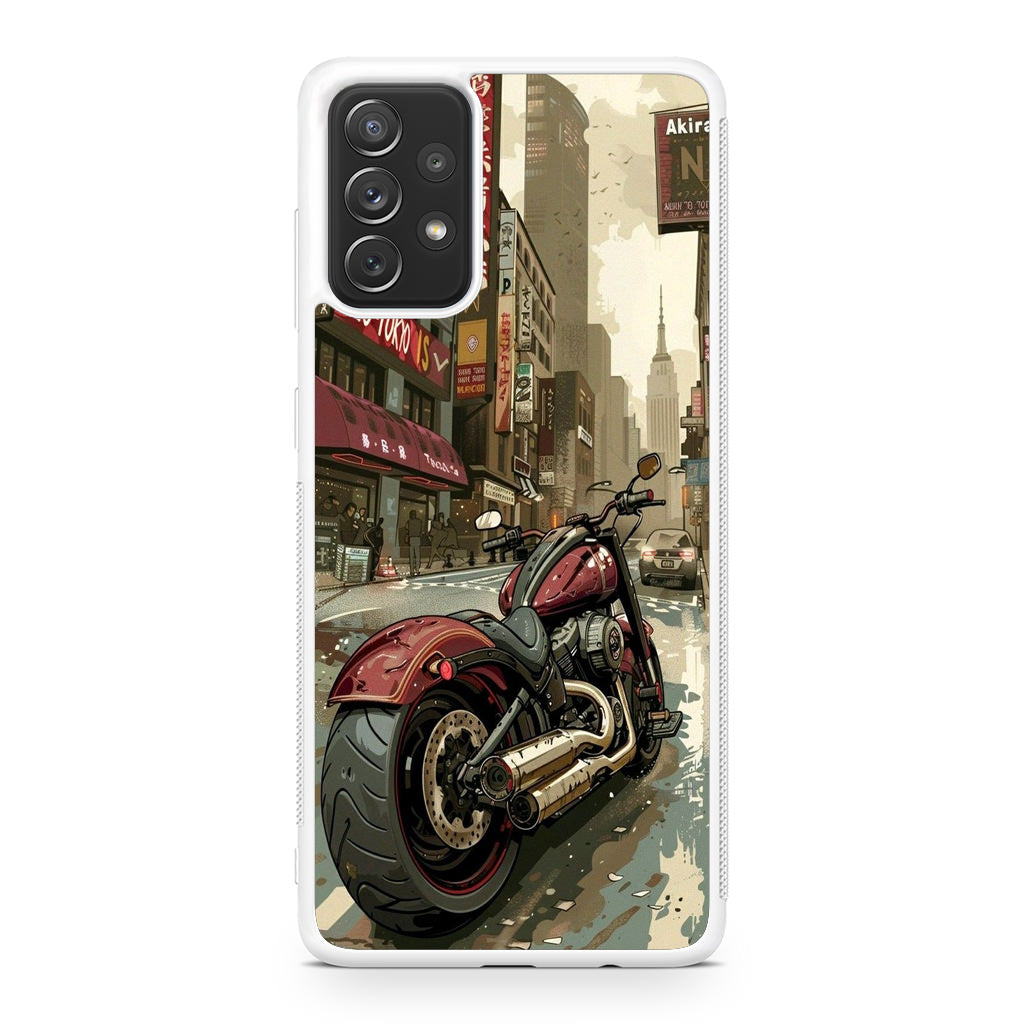 Motorcycle In Tokyo Streets Galaxy A23 5G Case