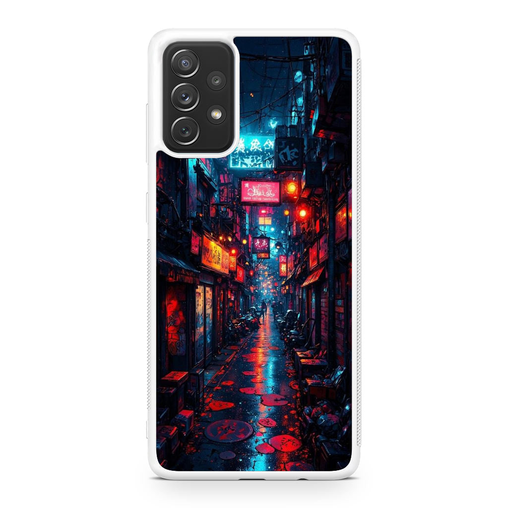 Neon Veins Of The Cyber City Galaxy A32 / A52 / A72 Case