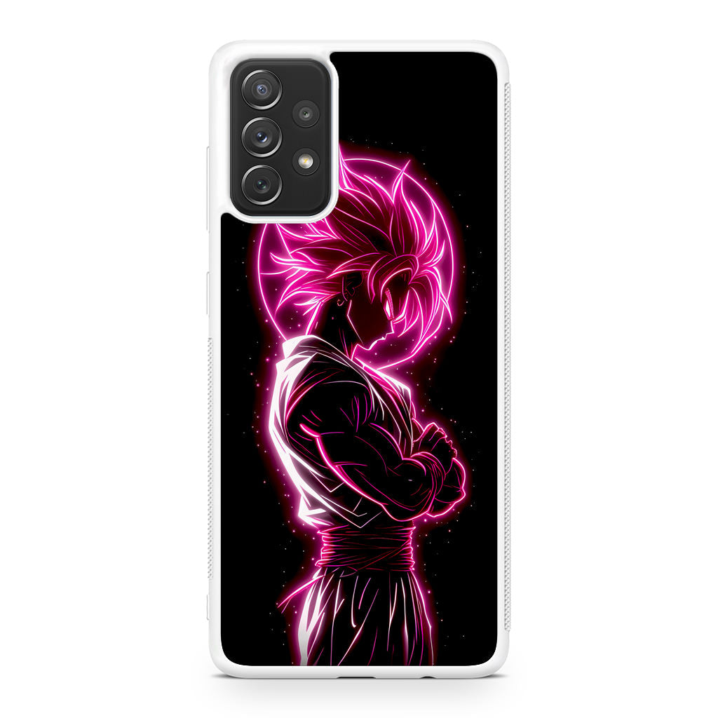 Pink Radiant Saiyan Galaxy A32 / A52 / A72 Case