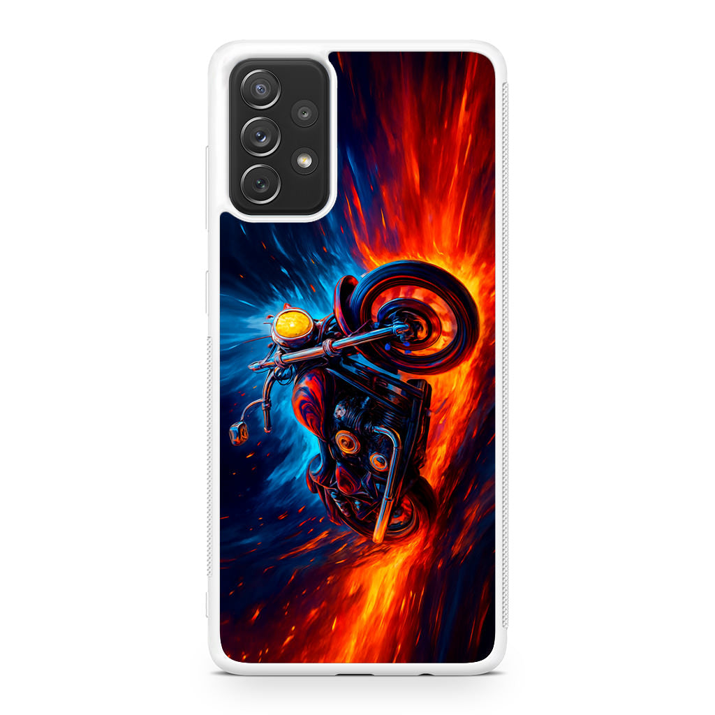 Ride Through Fire and Ice Galaxy A32 / A52 / A72 Case