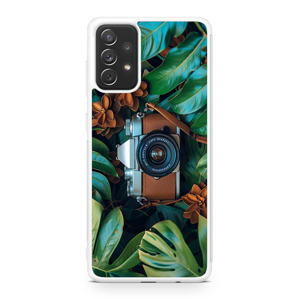 The Lens Between Leaves Galaxy A23 5G Case