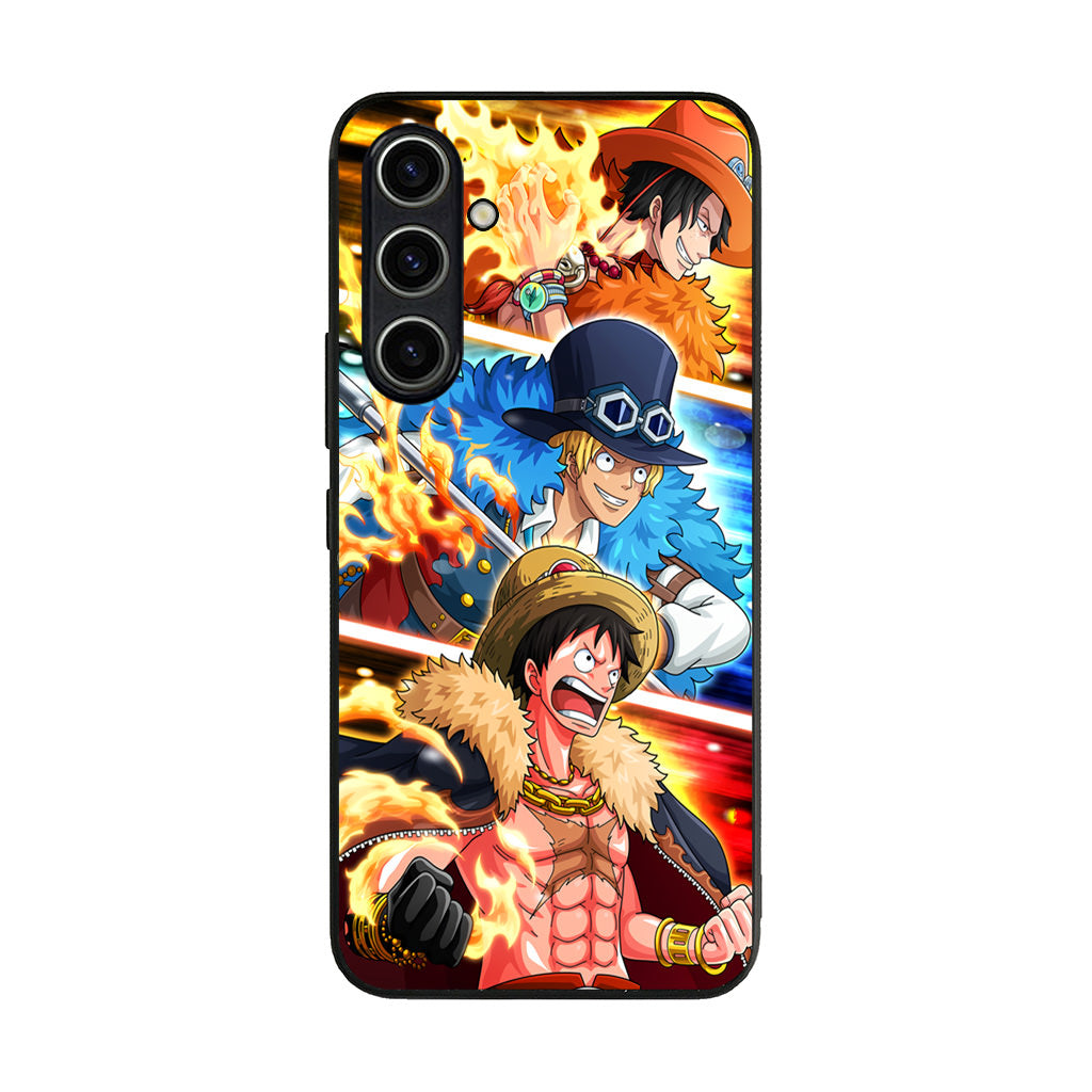 Ace Sabo Luffy Samsung Galaxy A35 5G Case