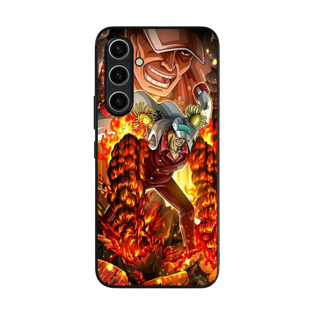 Akainu Exploding Volcano Samsung Galaxy A35 5G Case