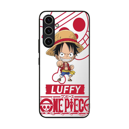 Chibi Luffy Samsung Galaxy A35 5G Case