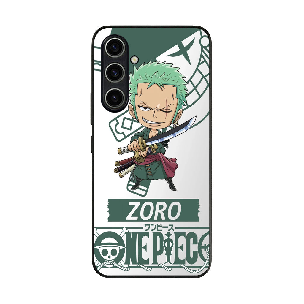 Chibi Zoro Samsung Galaxy A35 5G Case