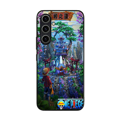 Flower Capital of Wano One Piece Samsung Galaxy A35 5G Case