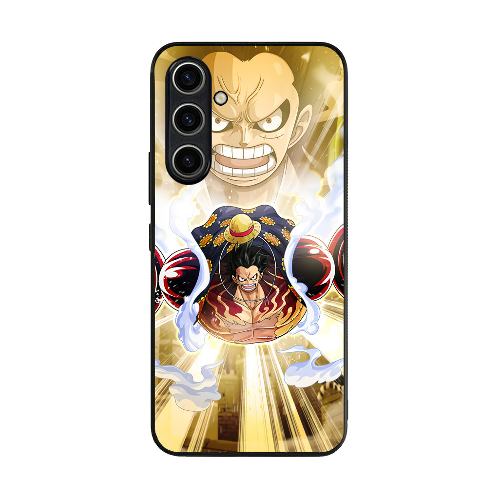 Luffy Flying Bounce Man Samsung Galaxy A35 5G Case