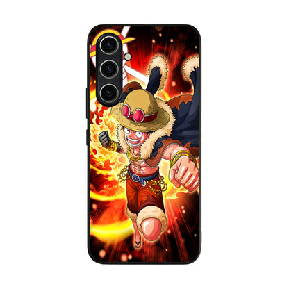 Luffy Red Hawk Punch Samsung Galaxy A35 5G Case