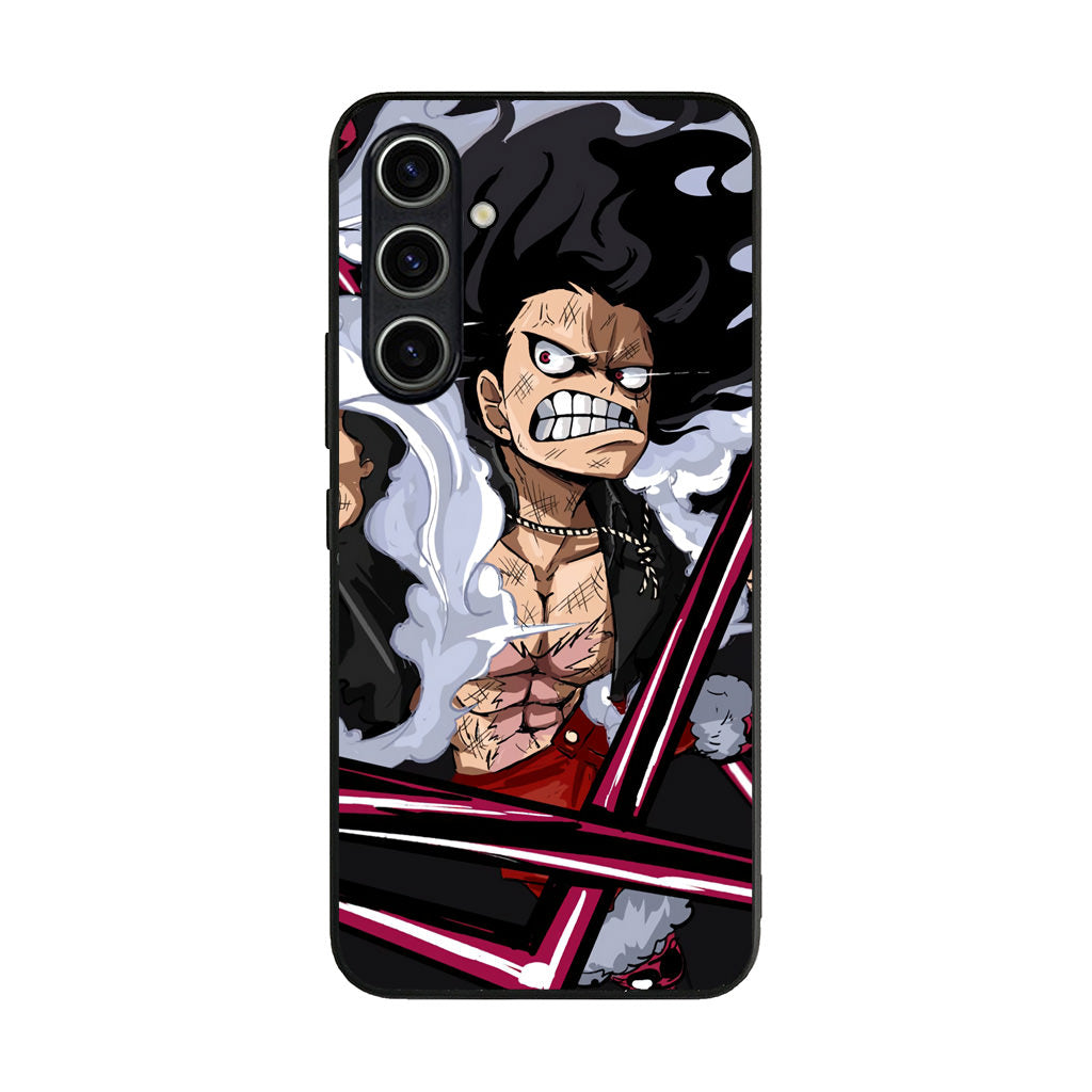 Luffy Snake Man Culverin Art Samsung Galaxy A35 5G Case