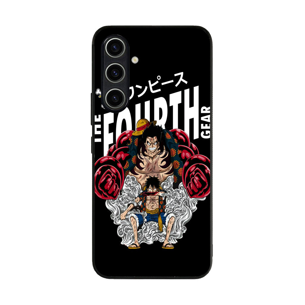 Luffy The Fourth Gear Black Samsung Galaxy A35 5G Case